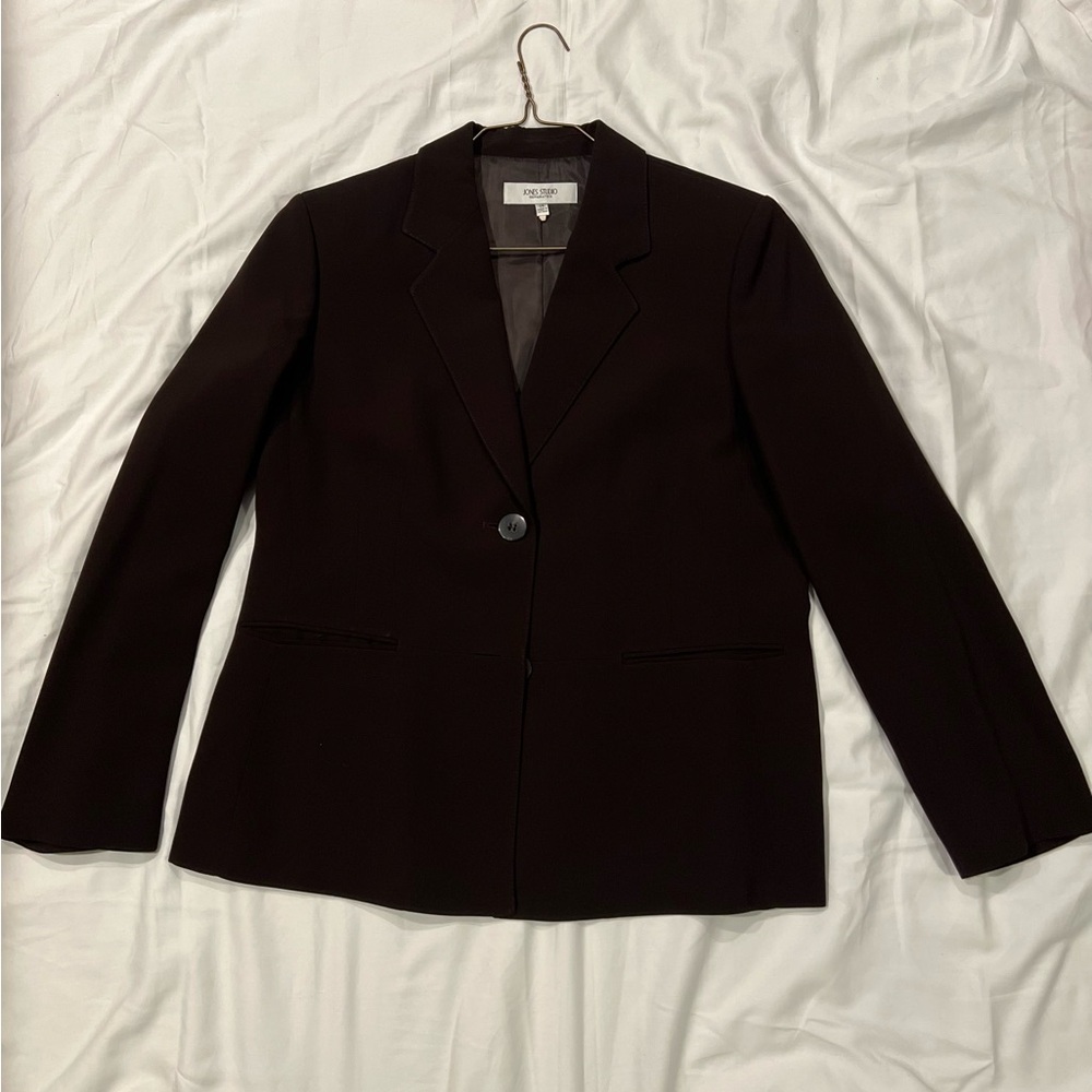 Calvin Klein Dark Chocolate Blazer